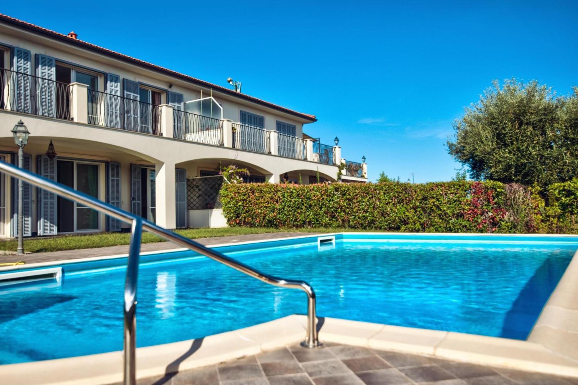 Villa Lucia Riviera Dei Fiori Pool - Happy Rentals Sanremo Exterior photo